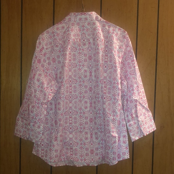 Women’s Foxcroft Button Down Shirt. Size LargevNWT - Picture 2 of 7